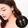 Wind Long Pendant Vintage Stud Earrings - Image 2