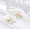 Women Lovely Faux Pearl Earrings - Image 2