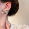 Zircon Korean Love Tassel Earrings - Image 2