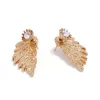 Korean Angel Wings Earrings - Image 3