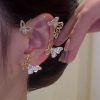 Butterfly Fairy 2pcs Rhinestone Decor Ear Cuff - Image 5