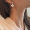 Exquisite Gold Color Hoop Earrings - Image 2
