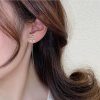 Exquisited Zircon Shining Flower Earrings - Image 4
