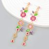 Luxurious Diamond and Gemstone Earrings - Image 2