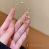 Sparkling Crystal Flower Ear Cuff Without Piercing - Image 3