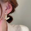 Zircon Double Butterfly Earrings - Image 5